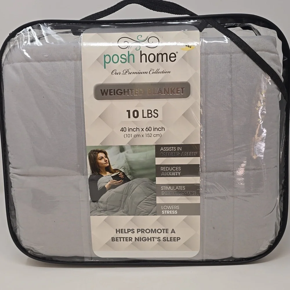 Posh Home weighted blanket‎ twin or full size 10lb 40